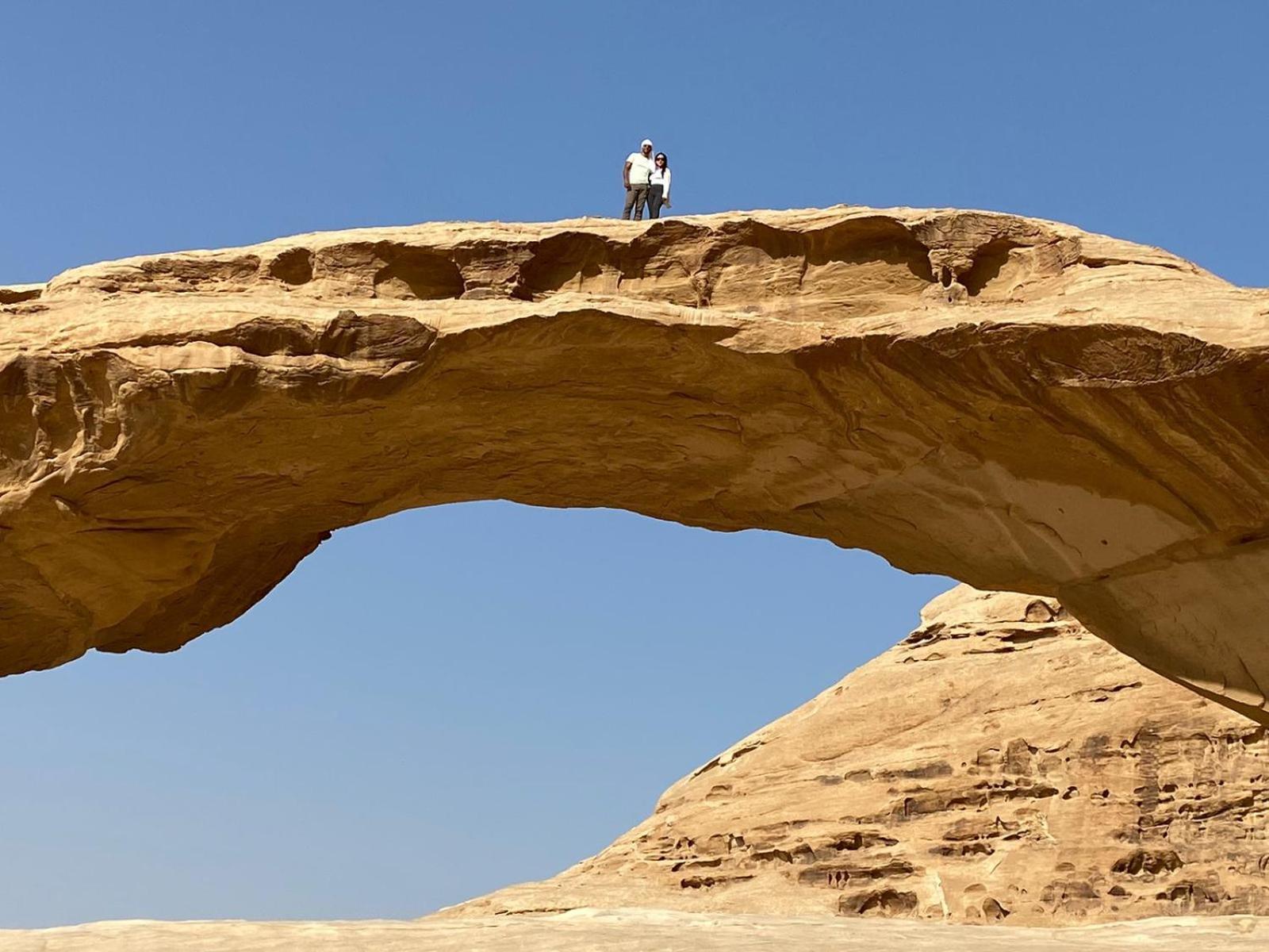 Titanic Camp Bed & Breakfast Wadi Rum Exterior foto