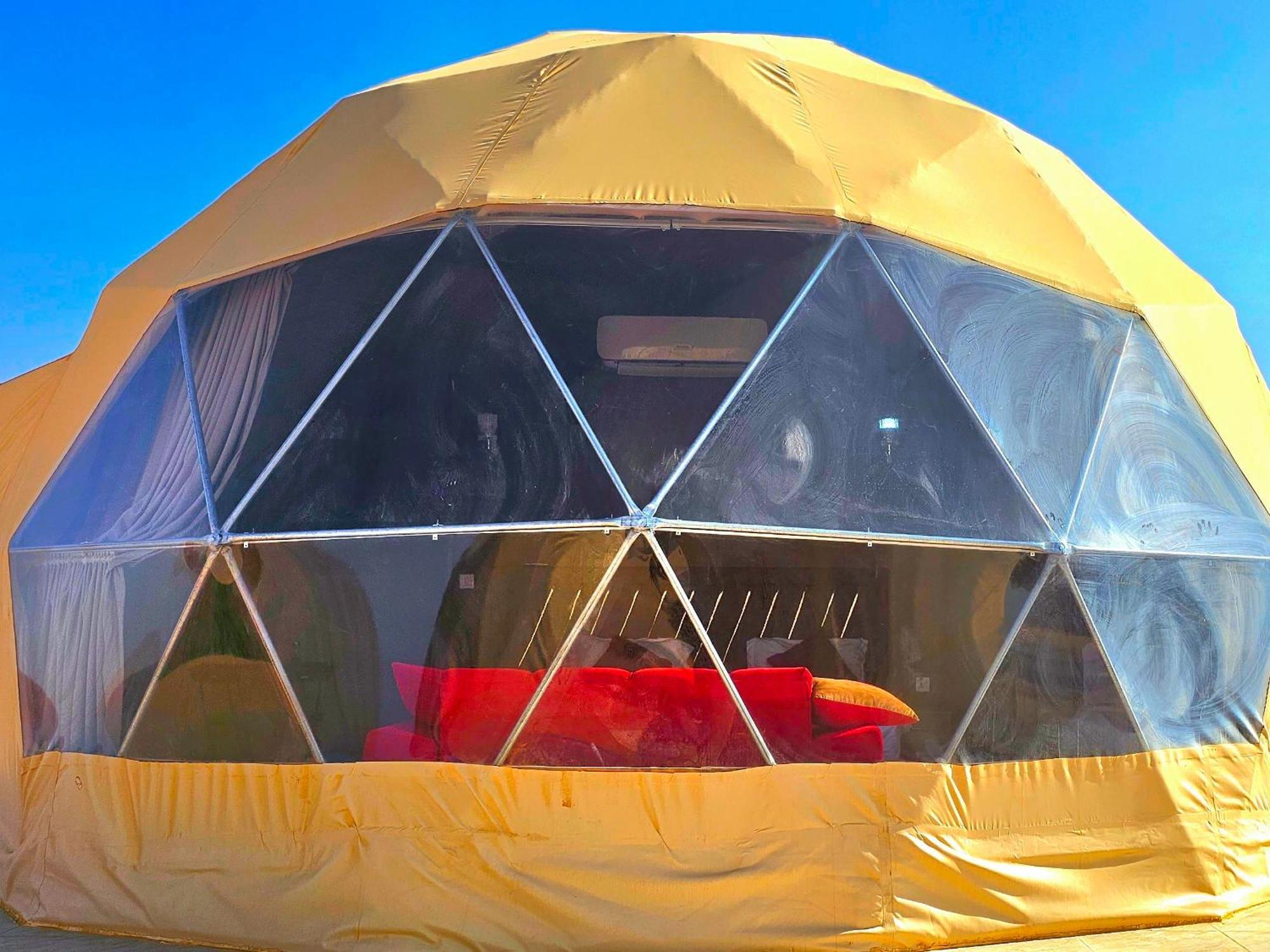 Titanic Camp Bed & Breakfast Wadi Rum Exterior foto