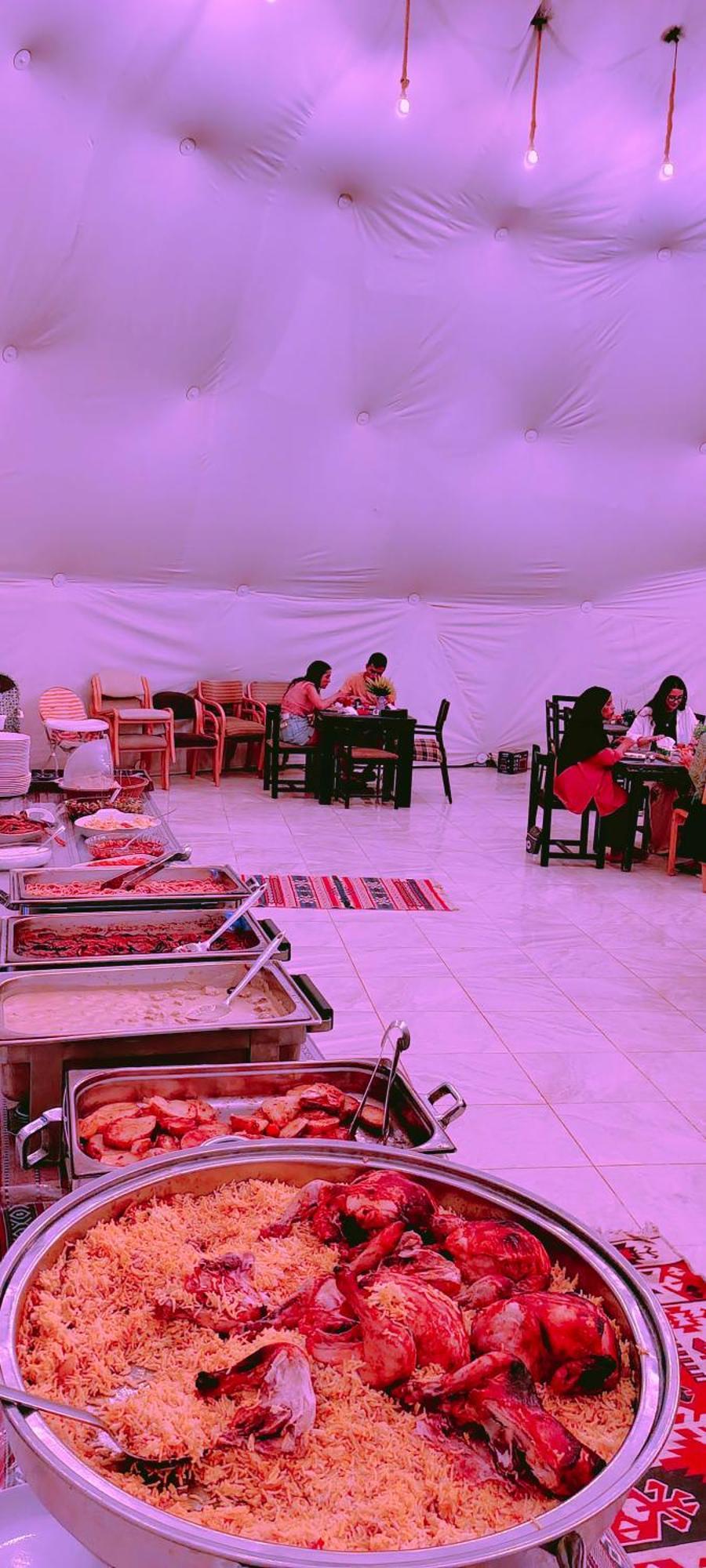 Titanic Camp Bed & Breakfast Wadi Rum Exterior foto