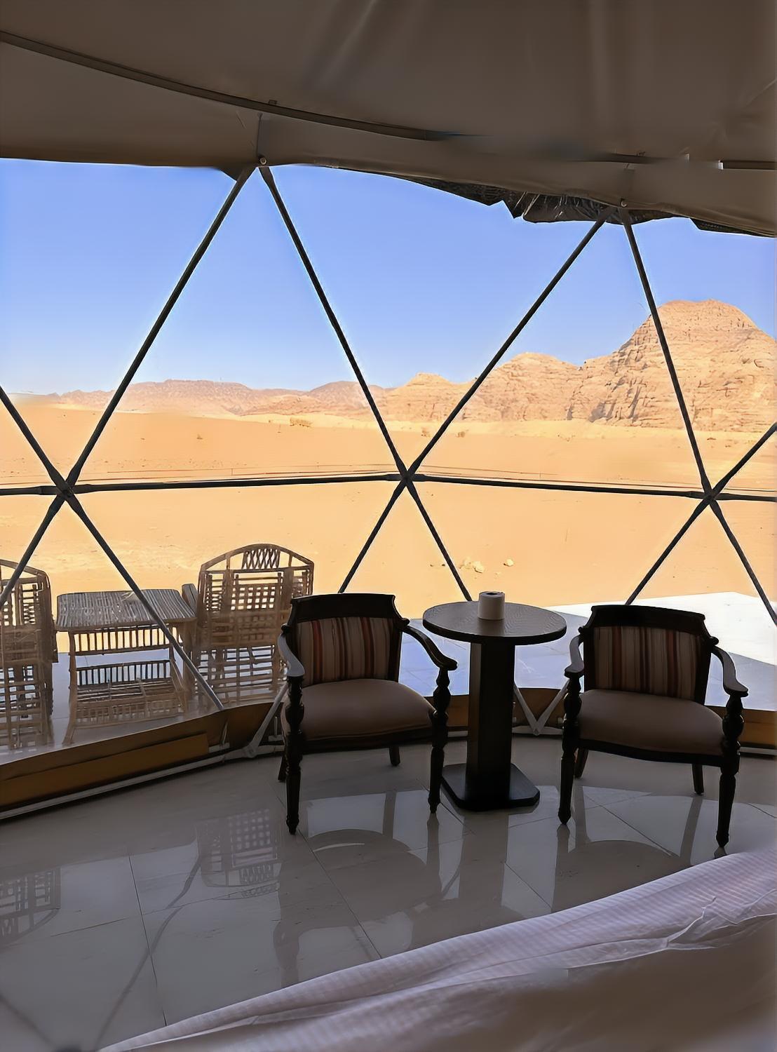 Titanic Camp Bed & Breakfast Wadi Rum Exterior foto