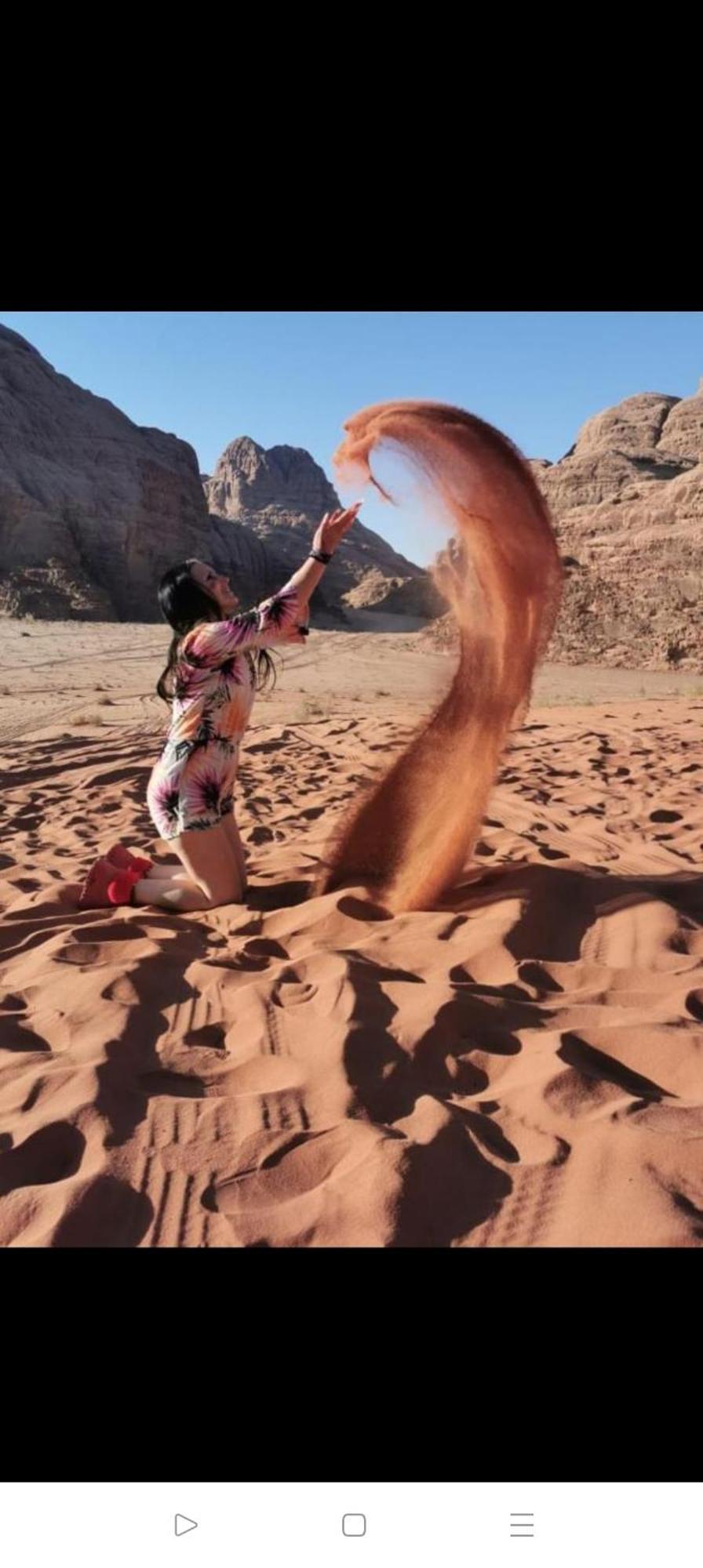 Titanic Camp Bed & Breakfast Wadi Rum Exterior foto