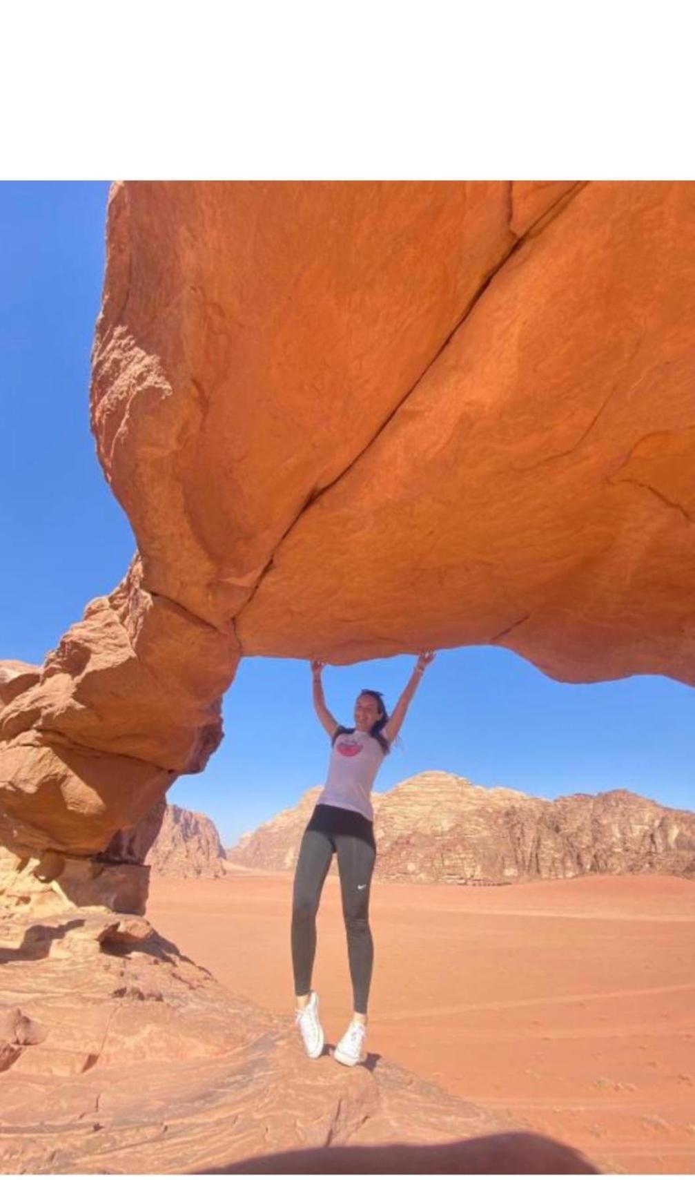 Titanic Camp Bed & Breakfast Wadi Rum Exterior foto